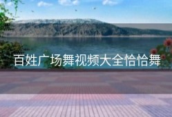 百姓广场舞视频大全恰恰舞