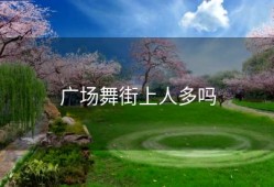 广场舞街上人多吗