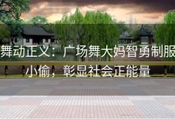 舞动正义：广场舞大妈智勇制服小偷，彰显社会正能量