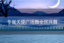 专属天使广场舞全民共舞