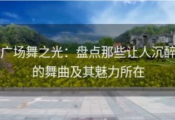 广场舞之光：盘点那些让人沉醉的舞曲及其魅力所在