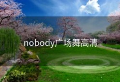 nobody广场舞高清