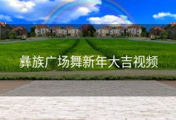 彝族广场舞新年大吉视频