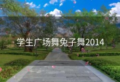 学生广场舞兔子舞2014