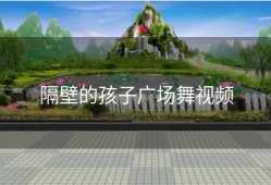 隔壁的孩子广场舞视频