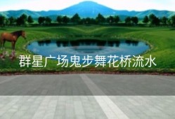 群星广场鬼步舞花桥流水
