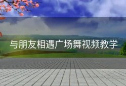 与朋友相遇广场舞视频教学