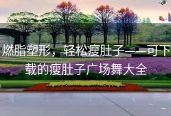 燃脂塑形，轻松瘦肚子——可下载的瘦肚子广场舞大全