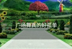 广场舞真的好孤单