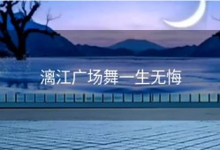 漓江广场舞一生无悔