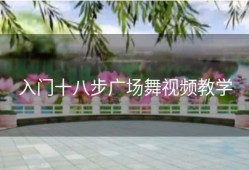 入门十八步广场舞视频教学