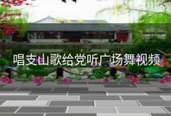 唱支山歌给党听广场舞视频