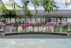 广场舞中的民族情怀：回头望草原，舞动新时代
