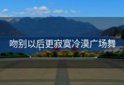 吻别以后更寂寞冷漠广场舞