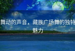 舞动的声音，藏族广场舞的独特魅力