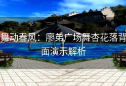 舞动春风：廖弟广场舞杏花落背面演示解析