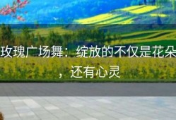 玫瑰广场舞：绽放的不仅是花朵，还有心灵