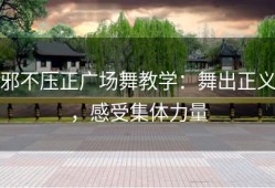 邪不压正广场舞教学：舞出正义，感受集体力量