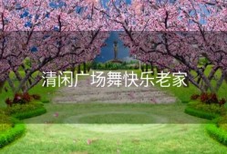 清闲广场舞快乐老家