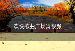 欢快歌曲广场舞视频