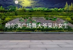 哈尔滨广场舞大爷采访女生