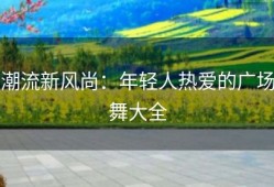 潮流新风尚：年轻人热爱的广场舞大全