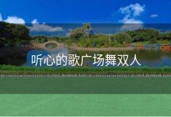 听心的歌广场舞双人