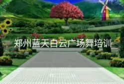郑州蓝天白云广场舞培训