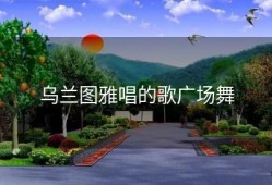 乌兰图雅唱的歌广场舞