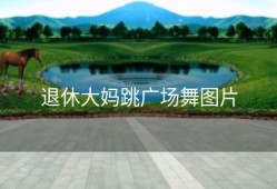 退休大妈跳广场舞图片