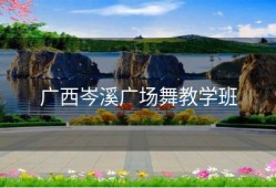 广西岑溪广场舞教学班