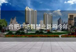 合肥广场舞禁止跳吗今年