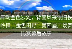 舞动金色沙滩，背面风采依旧铁岭镇“金色田野”第四届广场舞比赛幕后故事