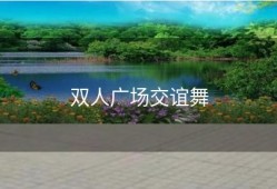 双人广场交谊舞