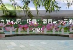 九岁心愿广场舞：童真与快乐的交织