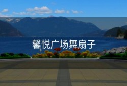 馨悦广场舞扇子