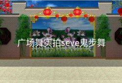 广场舞实拍seve鬼步舞