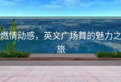 燃情动感，英文广场舞的魅力之旅