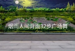 烟雨人间背面32步广场舞