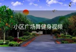 小区广场舞健身视频