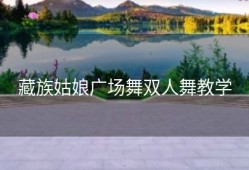 藏族姑娘广场舞双人舞教学