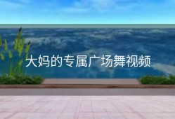 大妈的专属广场舞视频