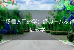 广场舞入门必学：经典十八步详细教学