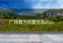 广场舞为何要伤我的心