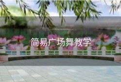简易广场舞教学