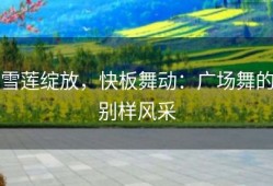 雪莲绽放，快板舞动：广场舞的别样风采