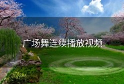 广场舞连续播放视频