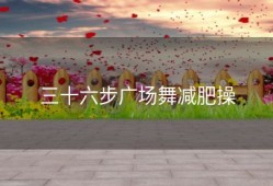 三十六步广场舞减肥操