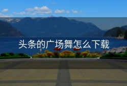 头条的广场舞怎么下载