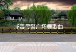 戒毒民警广场舞歌曲